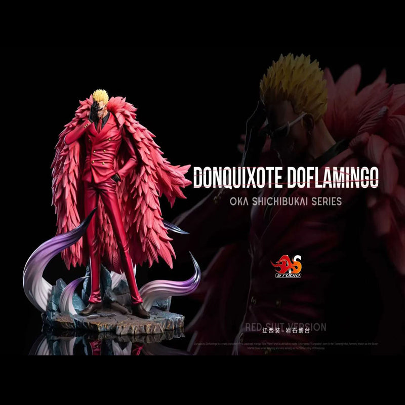 AS Studio-POP Scale Donquixote Doflamingo SHICHIBUKAI–ONE PIECE Resin Statue GK In Stock
