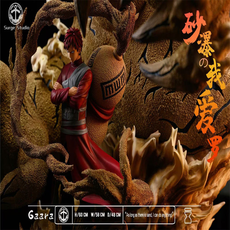 Surge Studio-Naruto Shippuden Gaara of the Desert [2 Var] GK Resin Statue In Stock