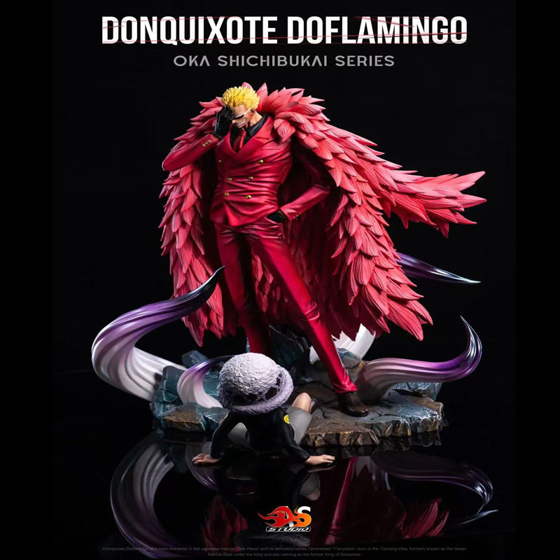 AS Studio-POP Scale Donquixote Doflamingo SHICHIBUKAI–ONE PIECE Resin Statue GK In Stock