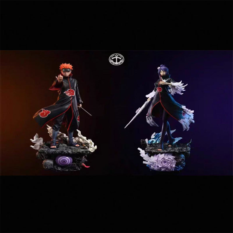 [In Stock] Surge Studio – Naruto Akatsuki Standing Series PAIN and KONAN GK Resin Statue