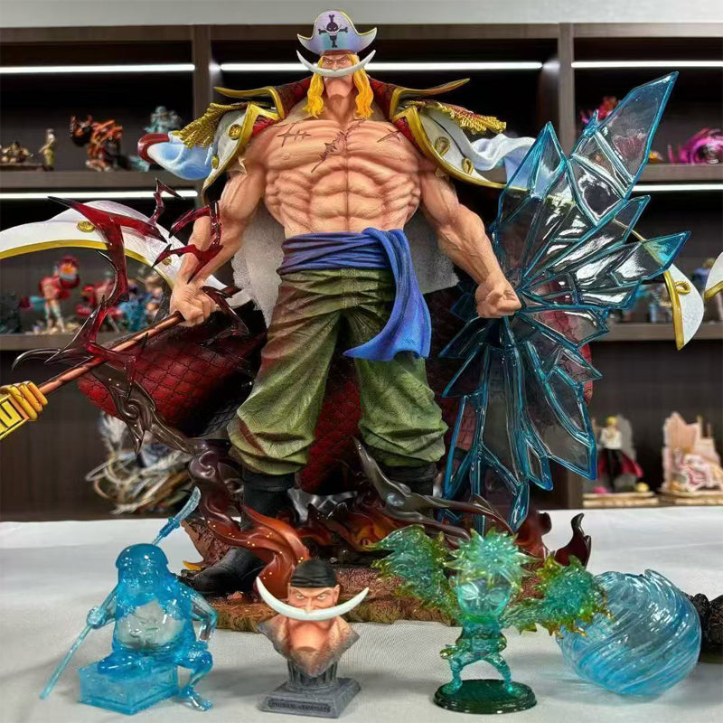 LX Studio One Piece Whitebeard Edward Newgate 2.0 GK Resin Statue In Stock