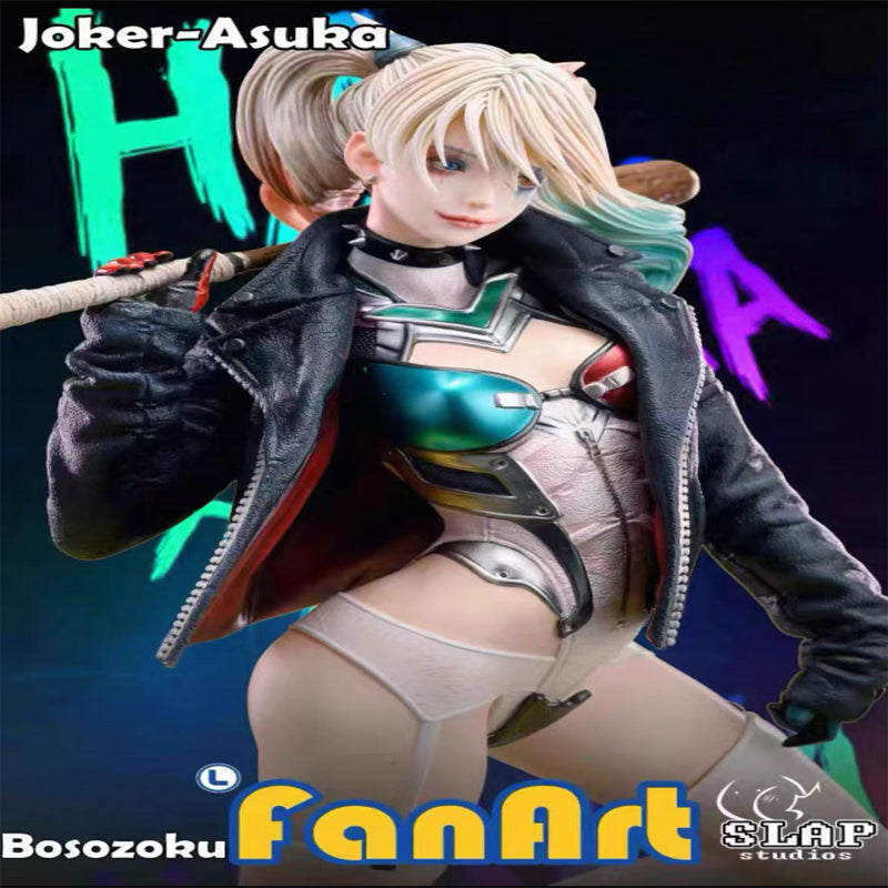 Slap Studio 1/4 Female Joker Harley Quinn H54cm GK Resin Statue In Stock