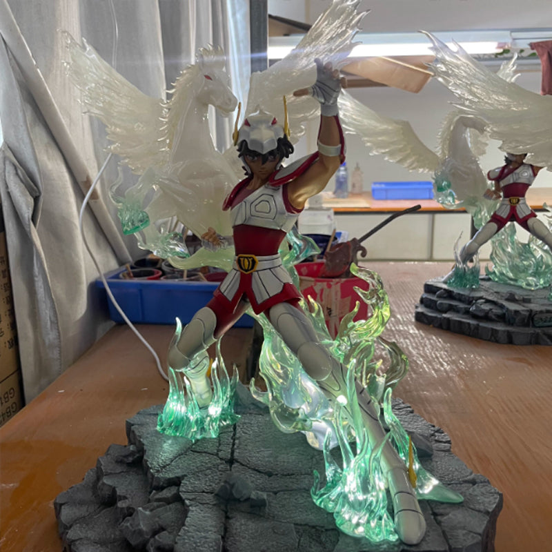 FOC Studio Saint Seiya Pegasus Seiya [LED] GK Resin Statue In Stock