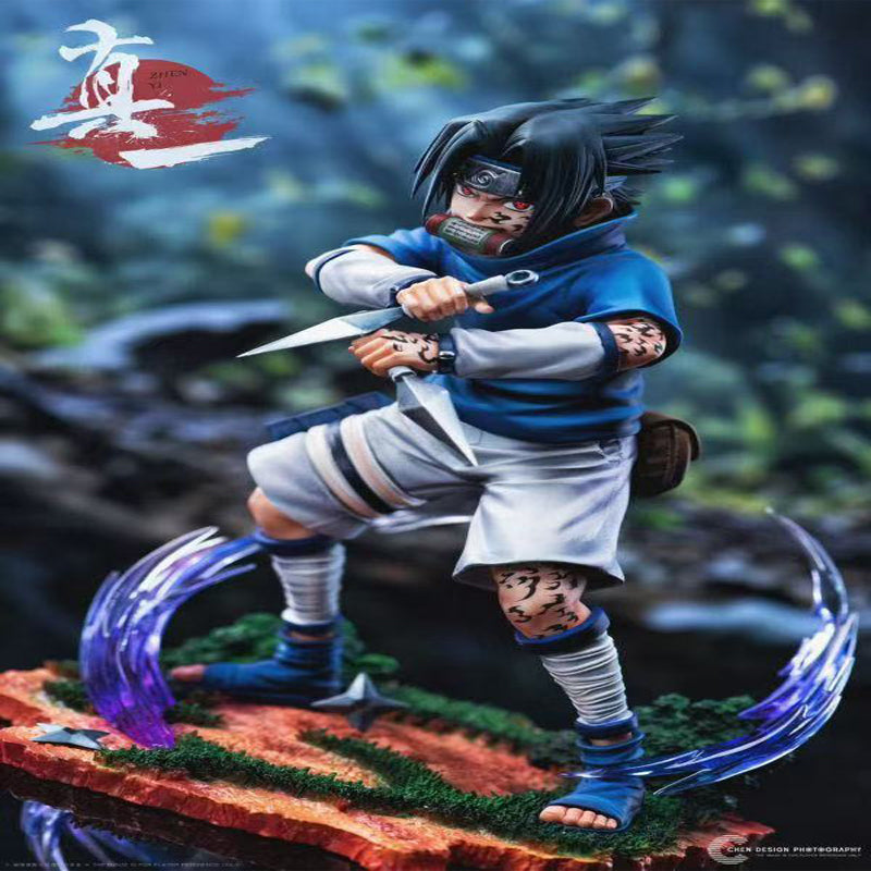 Zhen Yi Studio Uzumaki Naruto Curse Printing Plate Naruto Resin Statue IN Stock