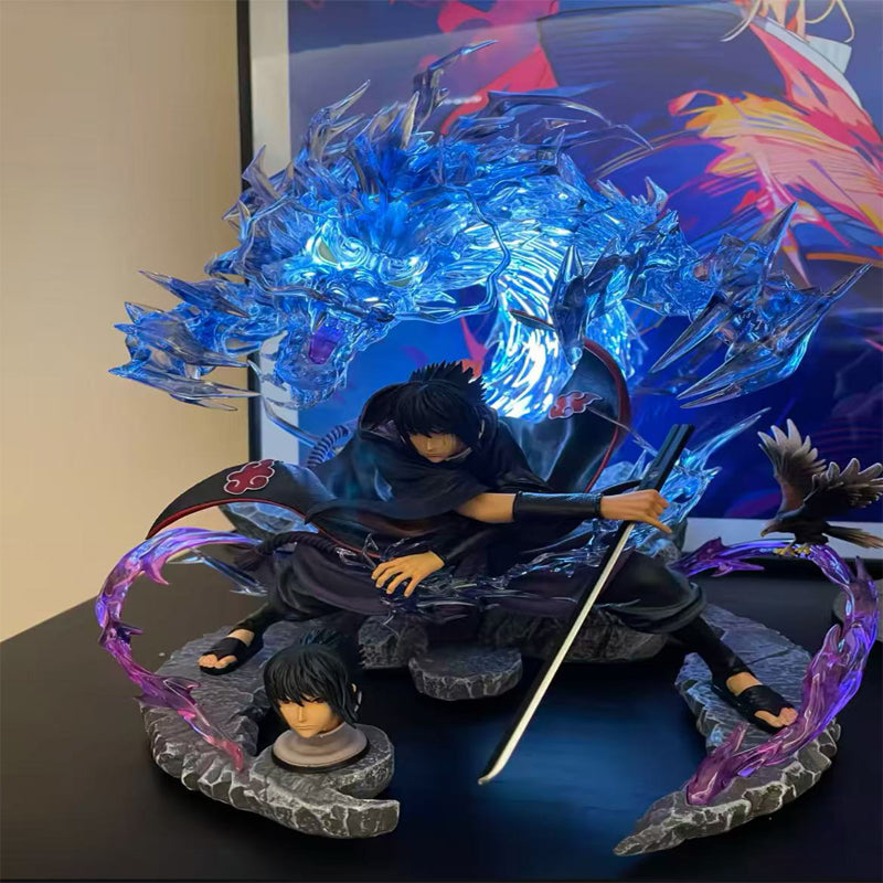 Konoha Studio – Naruto: Akatsuki Series 1. Sasuke Uchiha GK Resin Statue In Stock