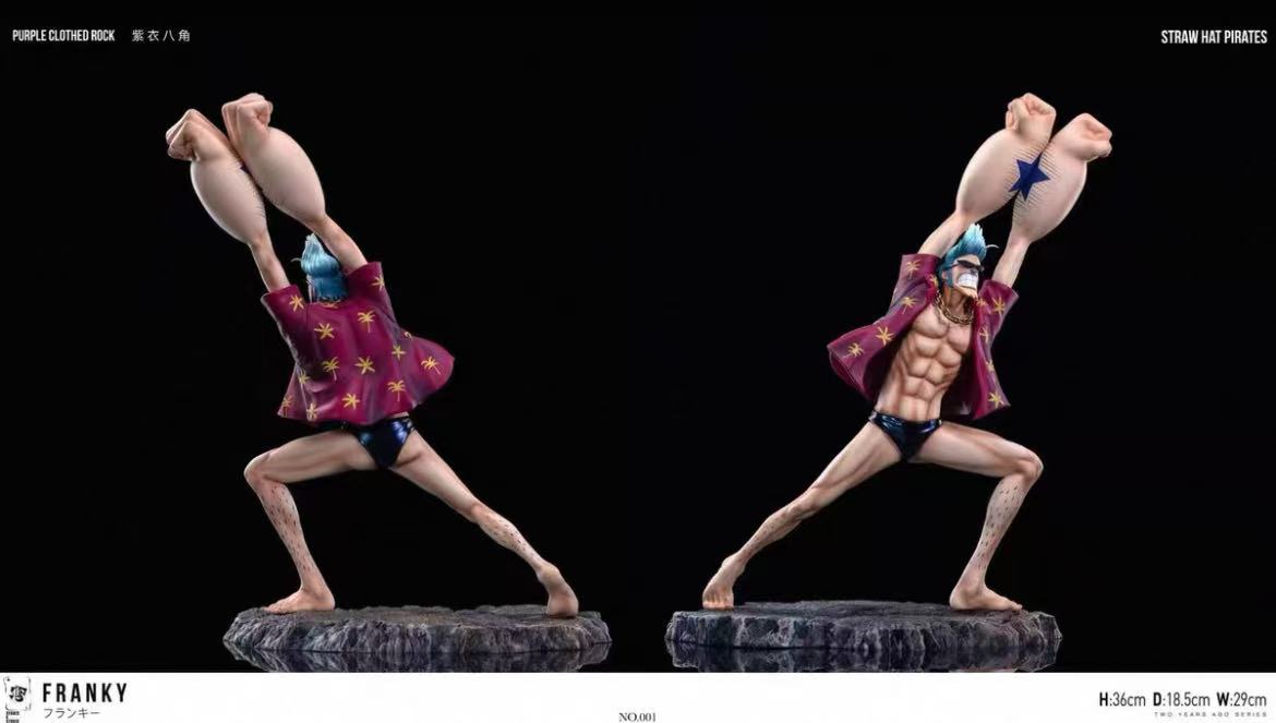 [In Stock] SPK Studio - One Piece Straw Hat Pirates Series Franky Resin Statue