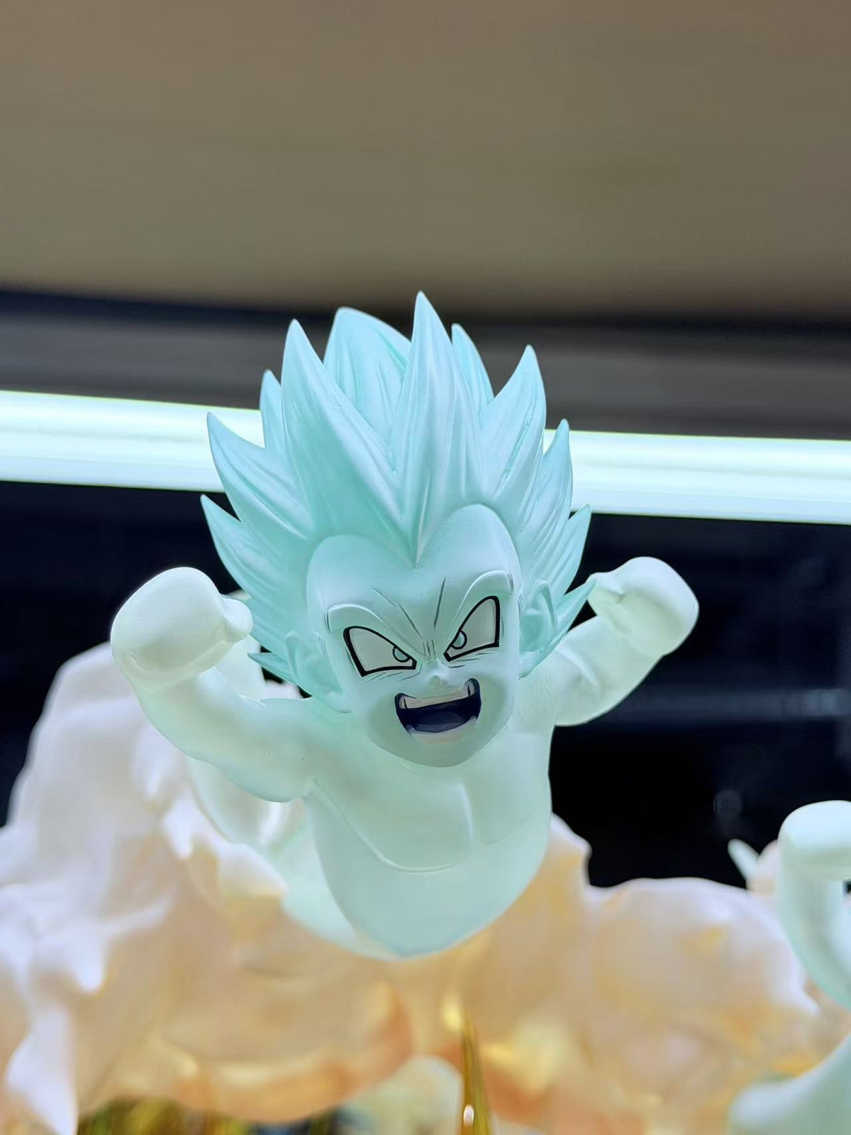 [In Stock] Dragon Ball Z HQS Dioramax Super Saiyan 3 Gotenks LED Resin Statue
