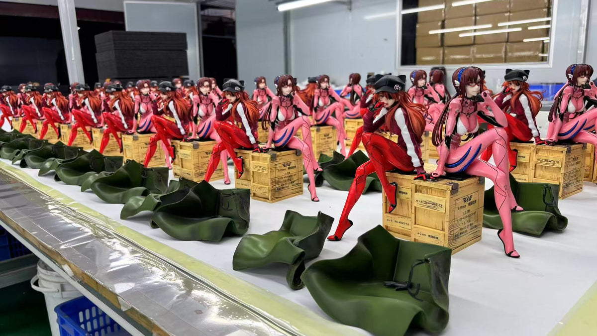 Dragon Stone Studio - Neon Genesis Evangelion Asuka Langley Soryu & Mari Makinami Illustrious