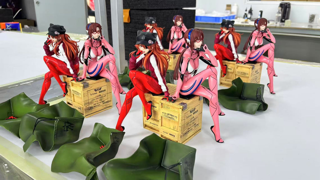 Dragon Stone Studio - Neon Genesis Evangelion Asuka Langley Soryu & Mari Makinami Illustrious