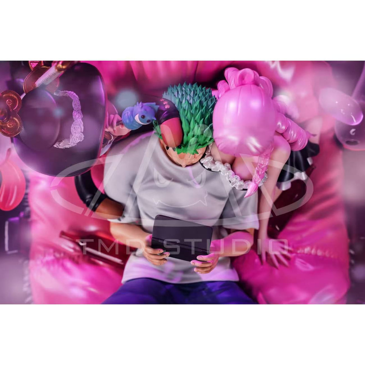 [In Stock] Toy's my Dream Studio - Roronoa Zoro & Perona Resin Statue