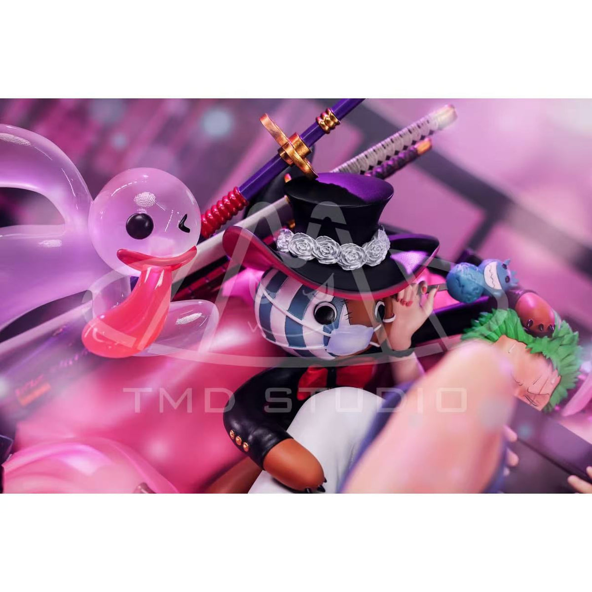 [In Stock] Toy's my Dream Studio - Roronoa Zoro & Perona Resin Statue