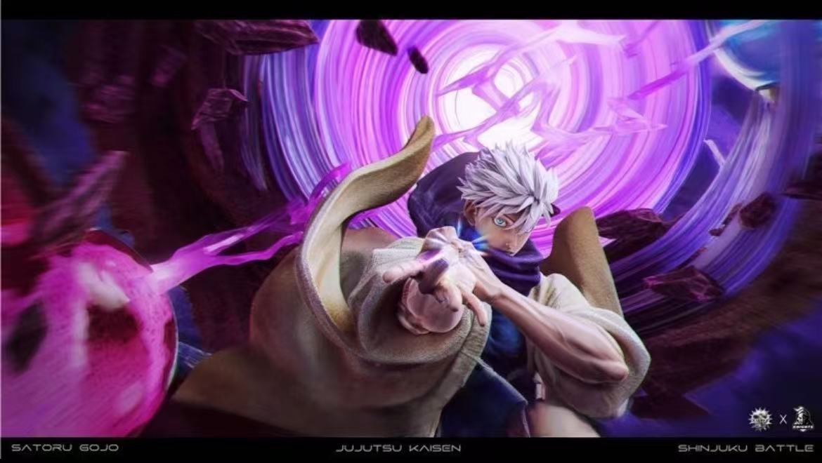 [In Stock] ZanyJoke Studio Jujutsu Kaisen Satoru Gojo 1/6 DX 4Heads Resin Statue