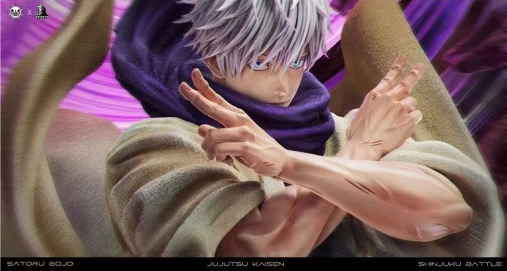 [In Stock] ZanyJoke Studio Jujutsu Kaisen Satoru Gojo 1/6 DX 4Heads Resin Statue