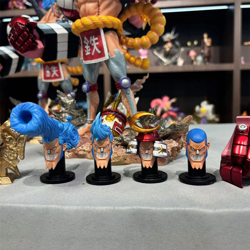 LX Studio One Piece Franky (2 Ver) GK Resin Statue In Stock