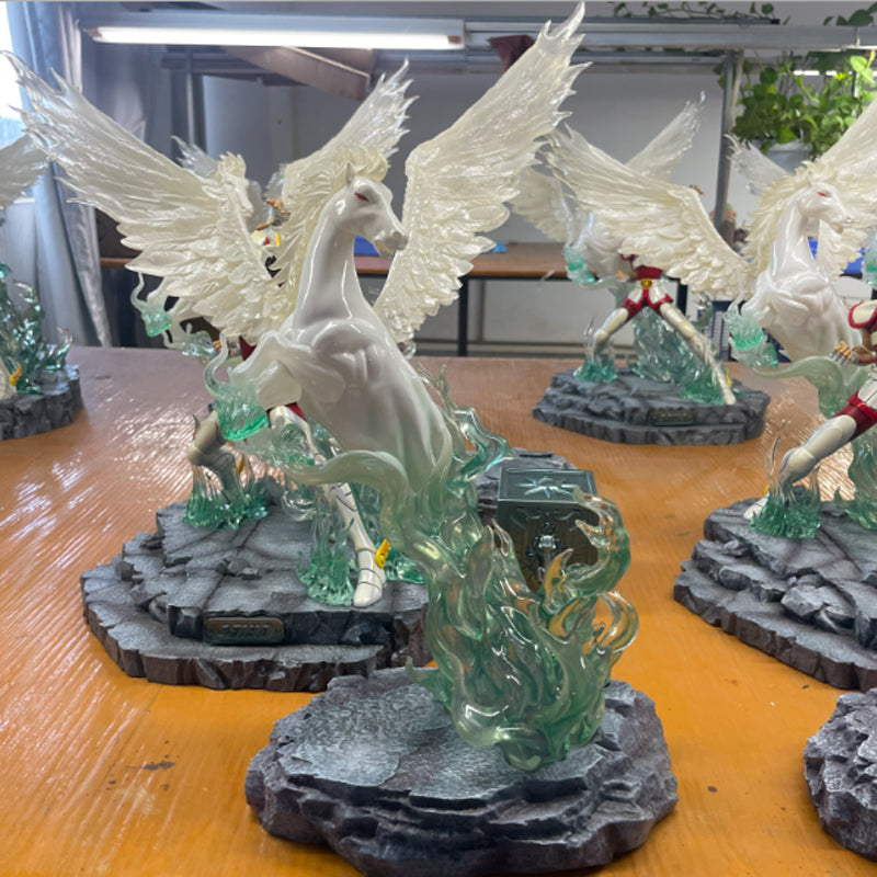 FOC Studio Saint Seiya Pegasus Seiya [LED] GK Resin Statue In Stock