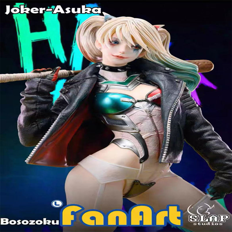 Slap Studio 1/4 Female Joker Harley Quinn H54cm GK Resin Statue In Stock