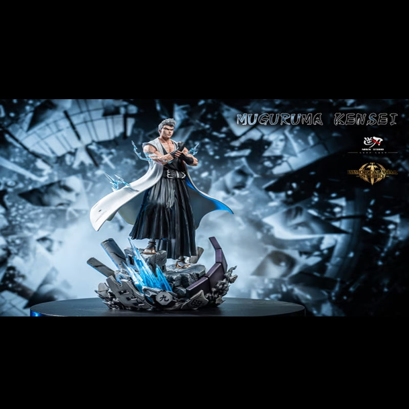 Niren x IW Studio Bleach Muguruma Kensei Resin Statue GK In Stock H37cm New
