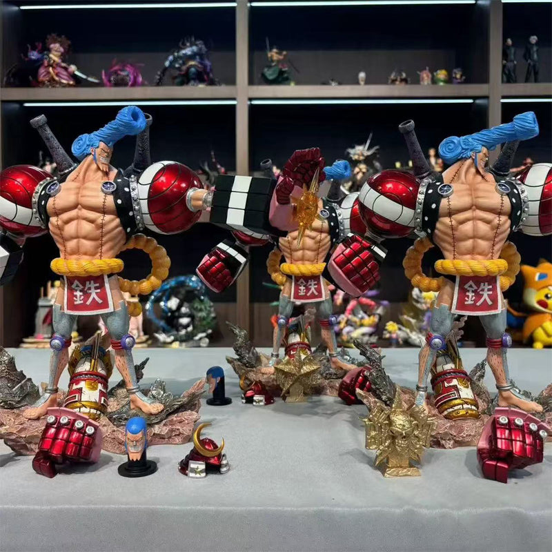 LX Studio One Piece Franky (2 Ver) GK Resin Statue In Stock