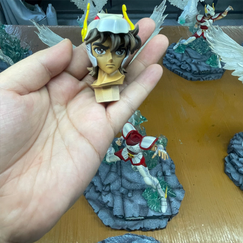 FOC Studio Saint Seiya Pegasus Seiya [LED] GK Resin Statue In Stock