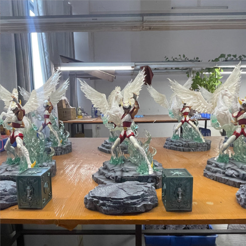 FOC Studio Saint Seiya Pegasus Seiya [LED] GK Resin Statue In Stock