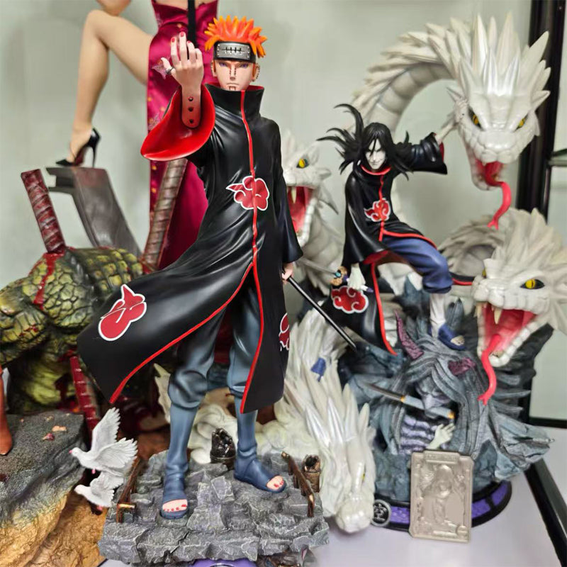 [In Stock] Surge Studio – Naruto Akatsuki Standing Series PAIN and KONAN GK Resin Statue