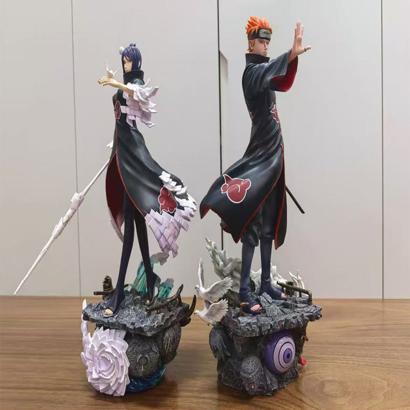 [In Stock] Surge Studio – Naruto Akatsuki Standing Series PAIN and KONAN GK Resin Statue