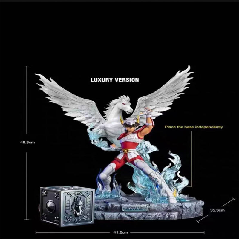 FOC Studio Saint Seiya Pegasus Seiya [LED] GK Resin Statue In Stock
