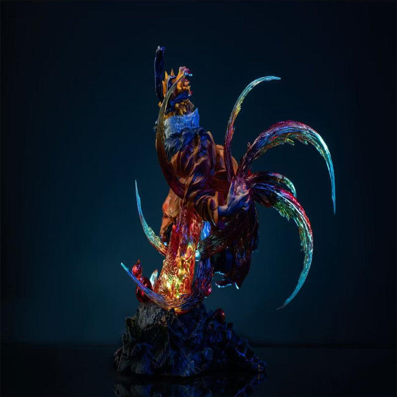Iron Curtain Studio-Fox Boy Uzumaki Naruto with LED GK Resin Statue In Stock