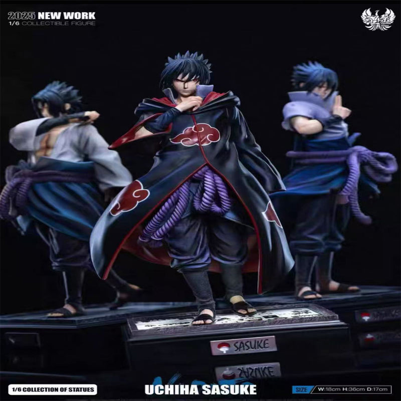 Nirvana Studio Naruto Sasuke Life Series 03 Taka Team Sasuke GK Resin Statue In Stock
