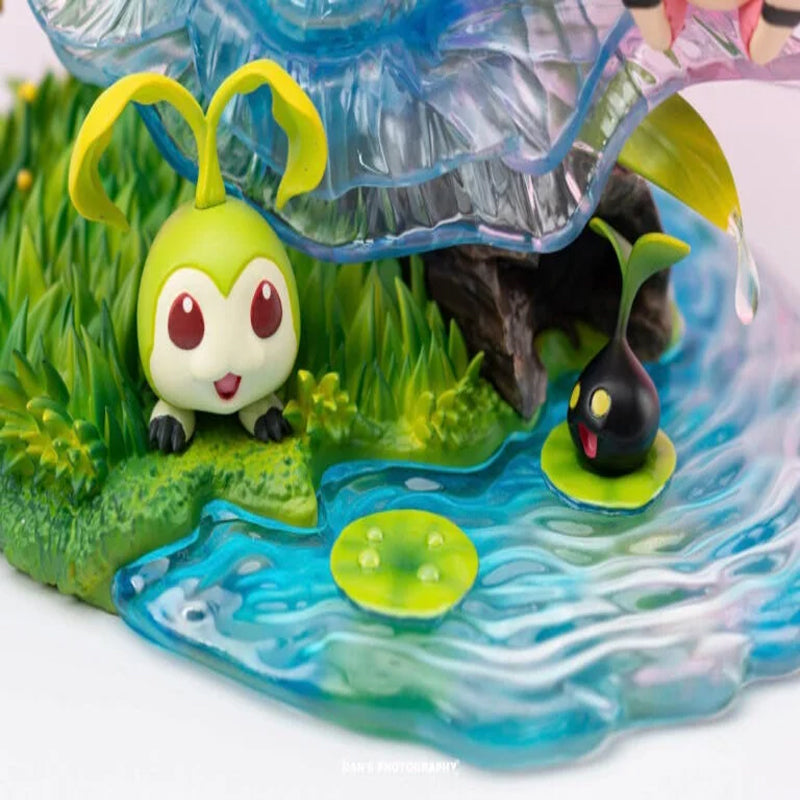 [IN STOCK] Digimon Figure [AN] – Lilimon & Tanemon & Nyokimon & Piximon GK Resin Statue