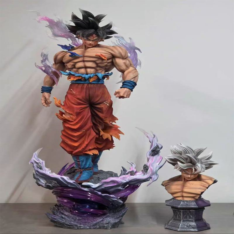 [IN Stock] YunQi Studio Dragon Ball Ultra Instinct Goku GK Resin Statue