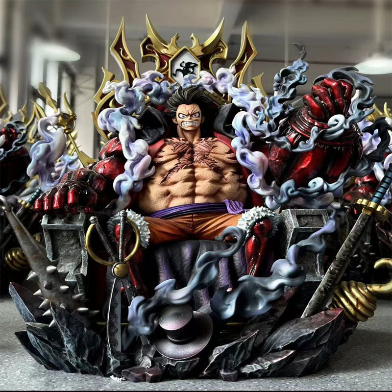 TH Studio One Piece Throne Luffy GK Resin Statue In Stock