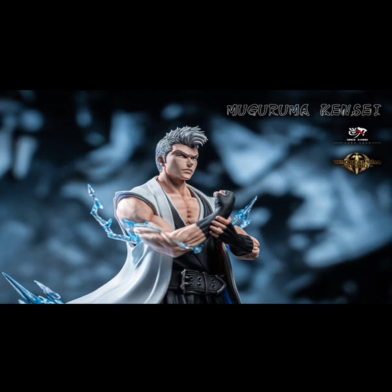 Niren x IW Studio Bleach Muguruma Kensei Resin Statue GK In Stock H37cm New
