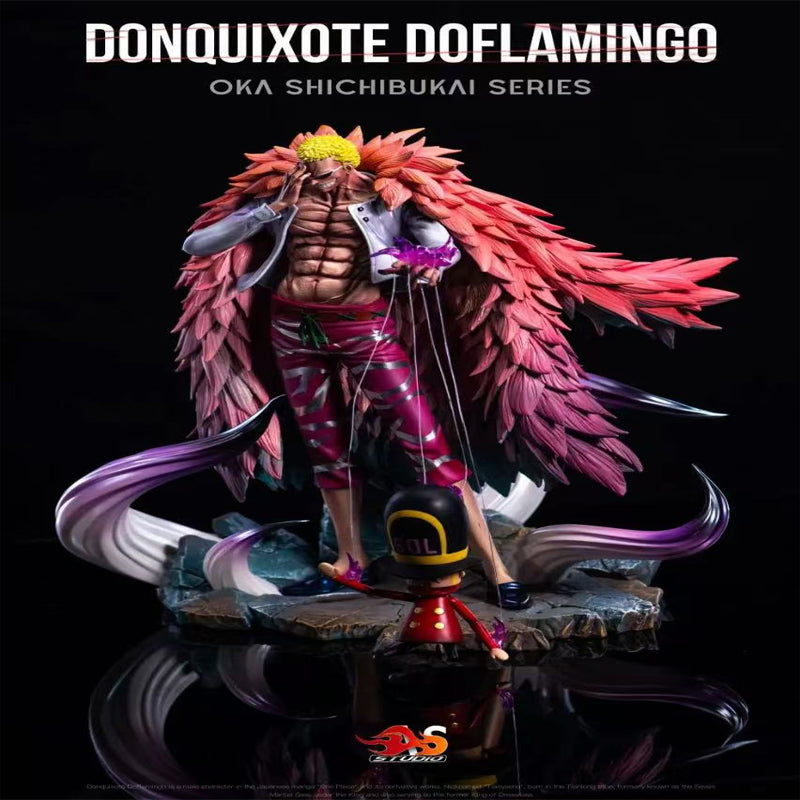 AS Studio-POP Scale Donquixote Doflamingo SHICHIBUKAI–ONE PIECE Resin Statue GK In Stock