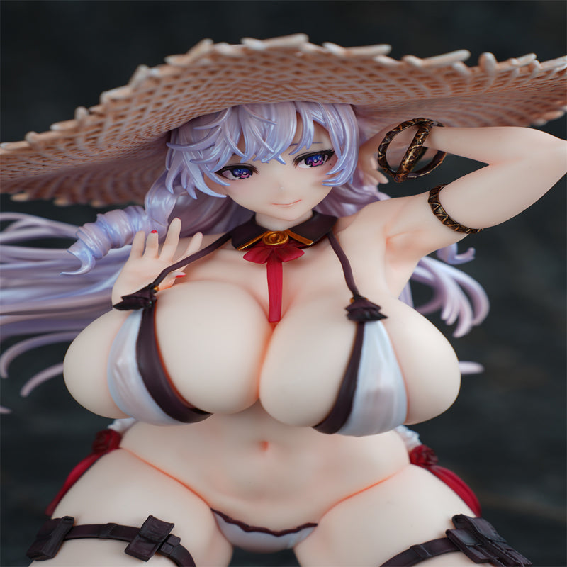 LJS Studio Azur Lane MNF Algérie Painted Finished 1/7 GK Resin Statue  IN Stock