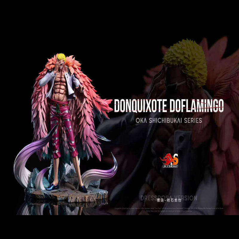 AS Studio-POP Scale Donquixote Doflamingo SHICHIBUKAI–ONE PIECE Resin Statue GK In Stock