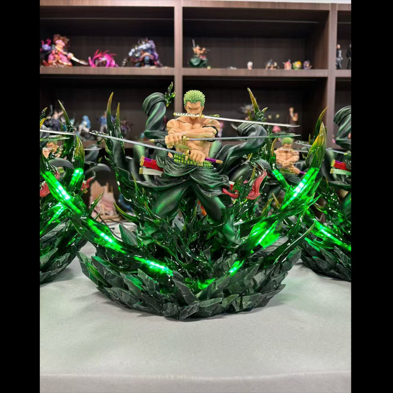 TH Studio One Piece Zoro (Premium Light-Up Edition) GK Resin Statue IN Stock
