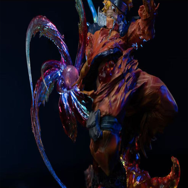 Iron Curtain Studio-Fox Boy Uzumaki Naruto with LED GK Resin Statue In Stock