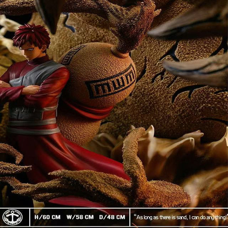 Surge Studio-Naruto Shippuden Gaara of the Desert [2 Var] GK Resin Statue In Stock