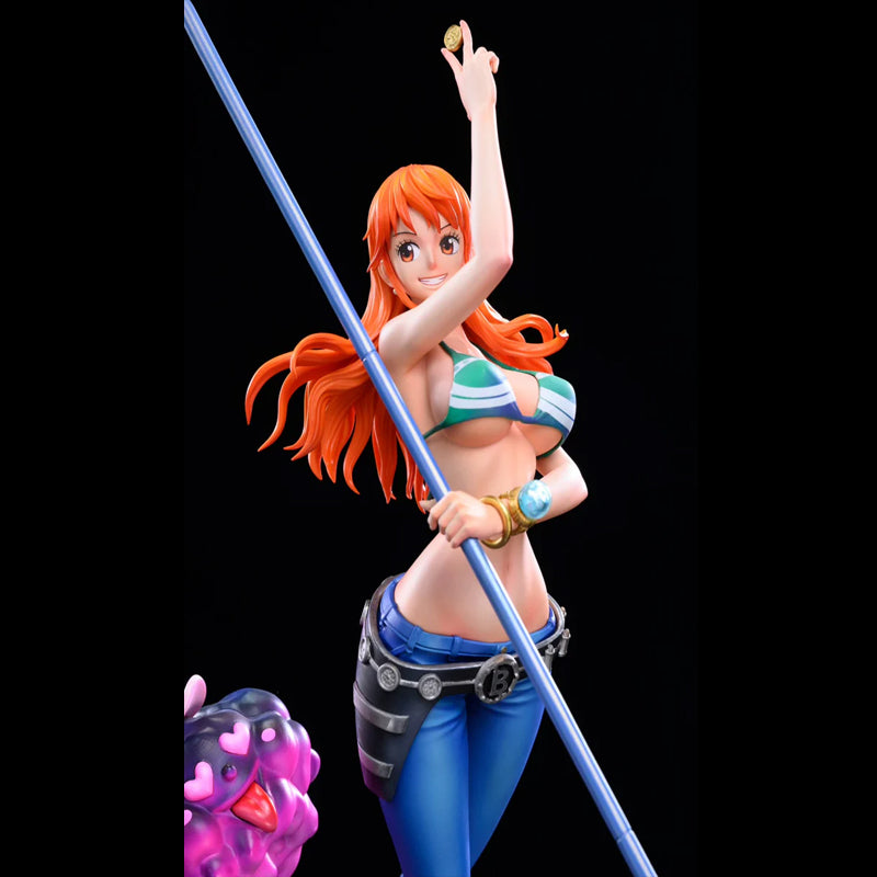 LX Studio - One Piece Nami (2 Ver) GK Resin Statue In Stock