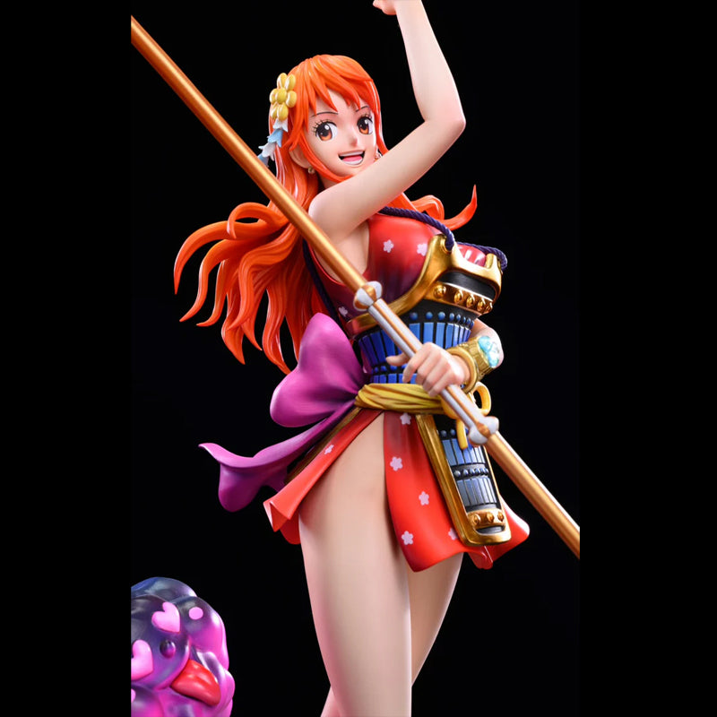LX Studio - One Piece Nami (2 Ver) GK Resin Statue In Stock