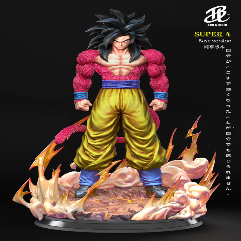 BUU Studio Dragon Ball  Goku Super Saiyan 4(Base Ver) 1/6 GK Resin Statue IN Stock