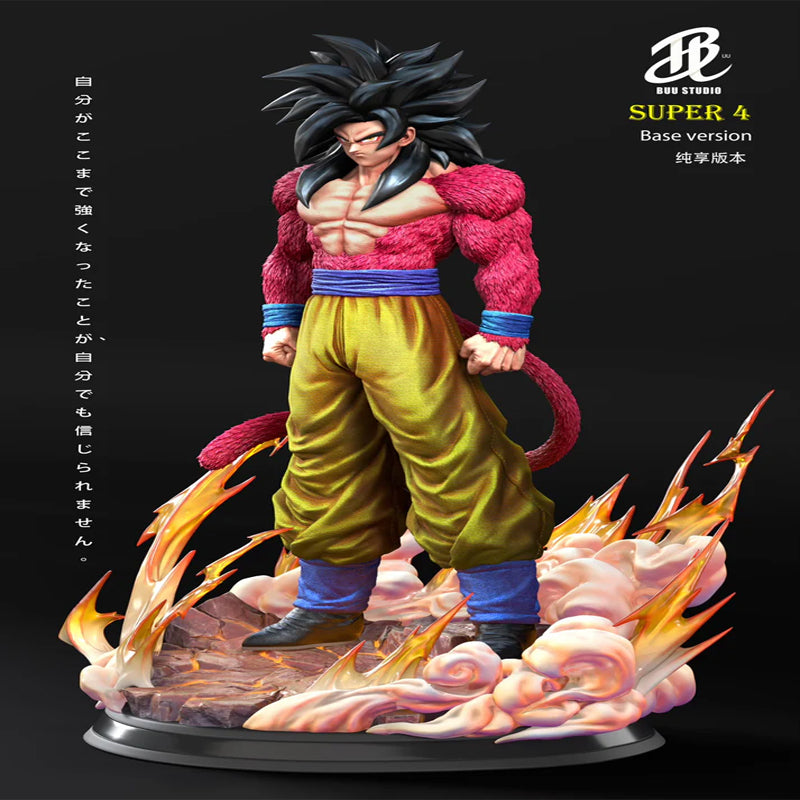BUU Studio Dragon Ball  Goku Super Saiyan 4(Base Ver) 1/6 GK Resin Statue IN Stock