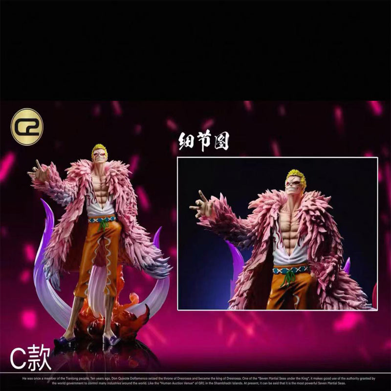 C2 studio One Piece Donquixote Doflamingo [Ver C] H29.5cm GK Resin Statue In Stock