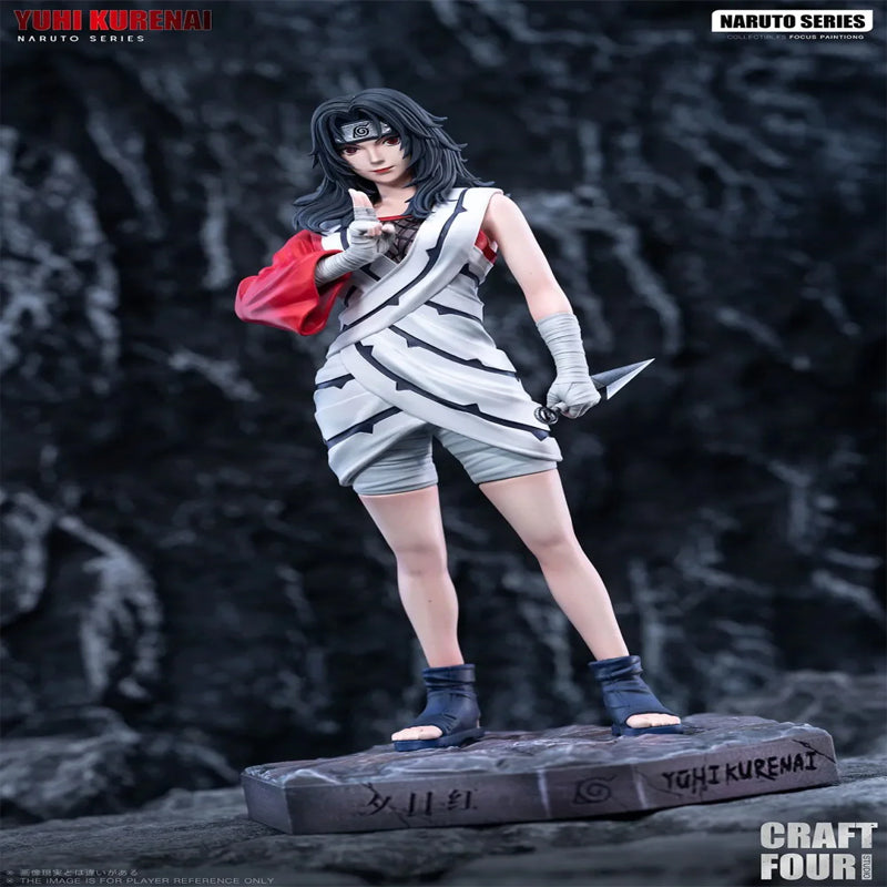 C4 Studio - Naruto Group Photo Series 03 Kurenai Yūhi GK Resin Statue IN Stock