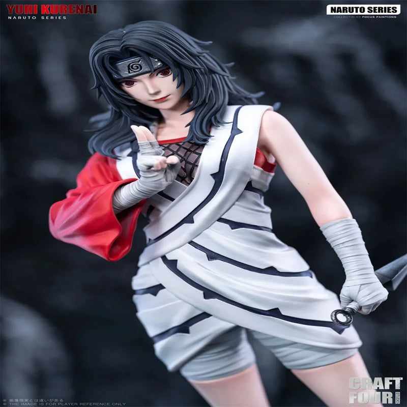 C4 Studio - Naruto Group Photo Series 03 Kurenai Yūhi GK Resin Statue IN Stock
