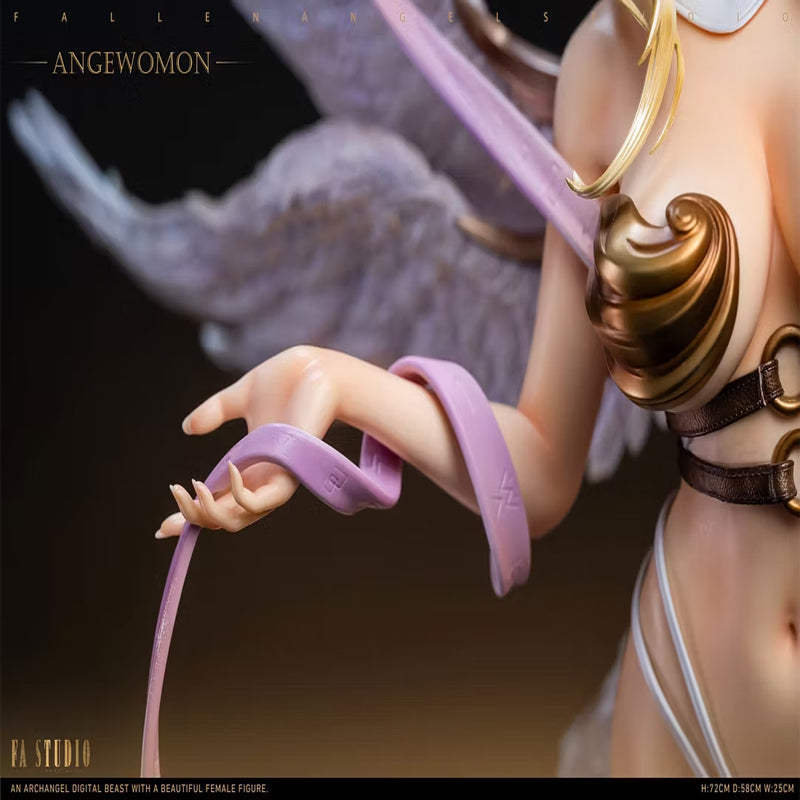 [In Stock]FA Studio 1/4 Scale Angewomon & Lady Devimon - Digimon Resin Statue