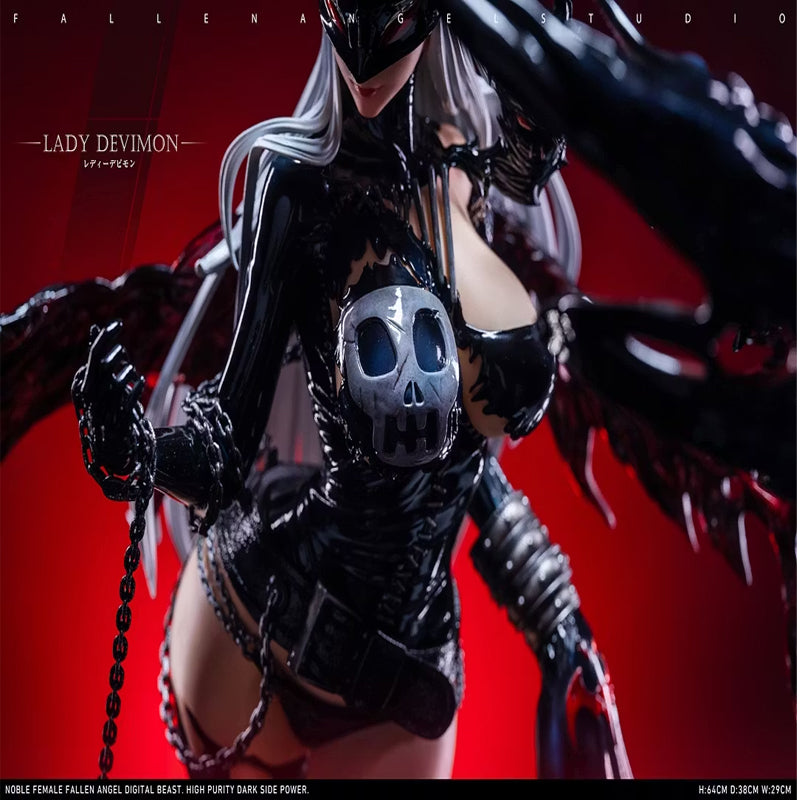[In Stock]FA Studio 1/4 Scale Angewomon & Lady Devimon - Digimon Resin Statue