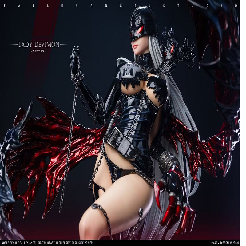 [In Stock]FA Studio 1/4 Scale Angewomon & Lady Devimon - Digimon Resin Statue