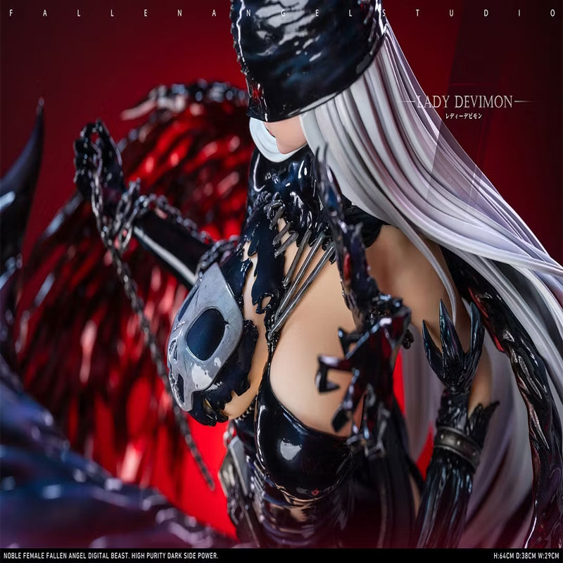[In Stock]FA Studio 1/4 Scale Angewomon & Lady Devimon - Digimon Resin Statue